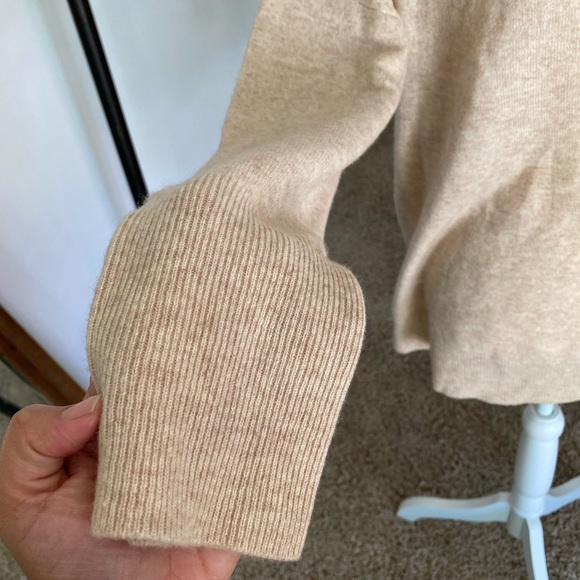 Lusso Cowl Cashmere Sweater Large - Picture 5 of 6